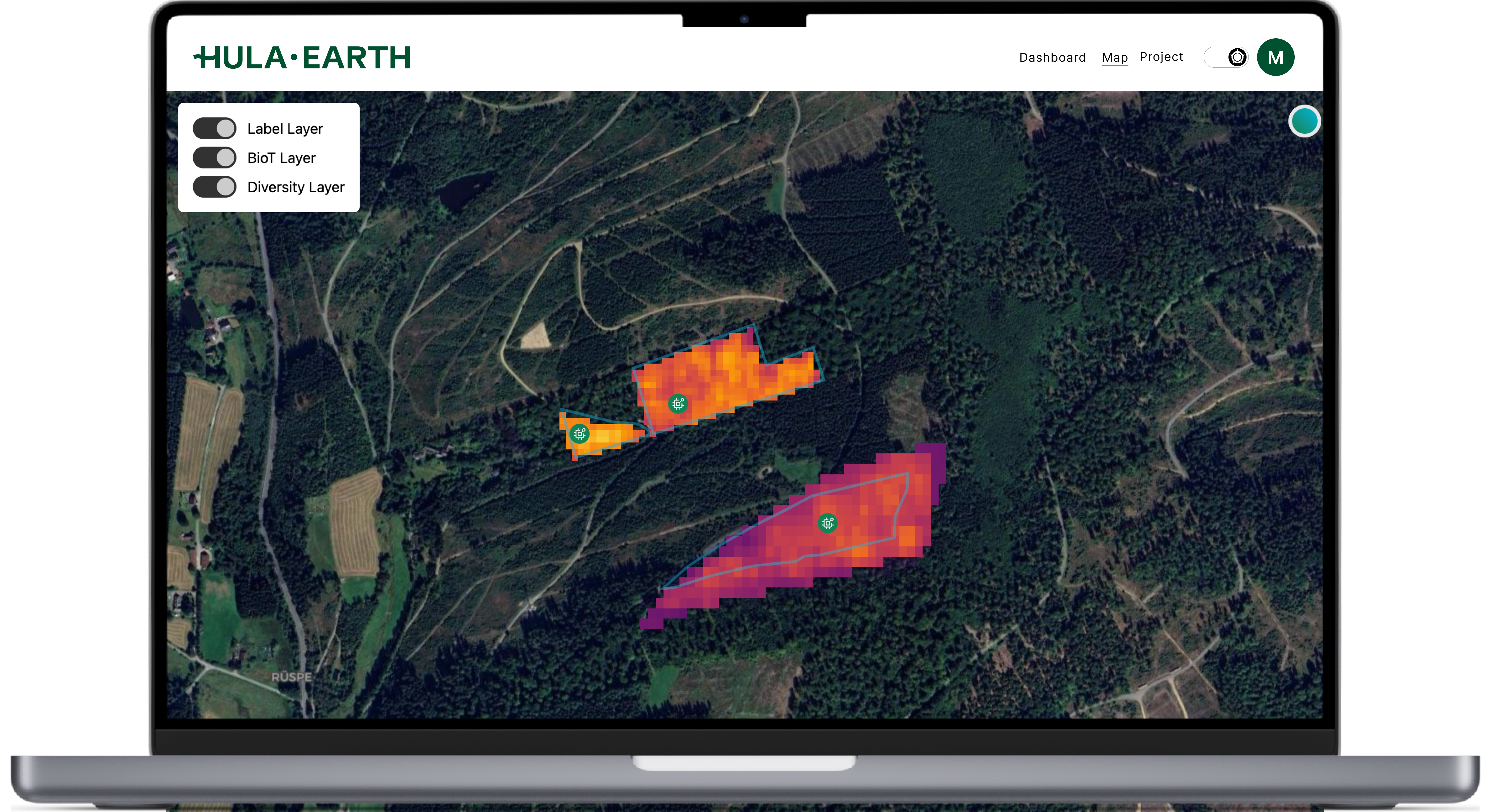 Hula Platform Heatmap