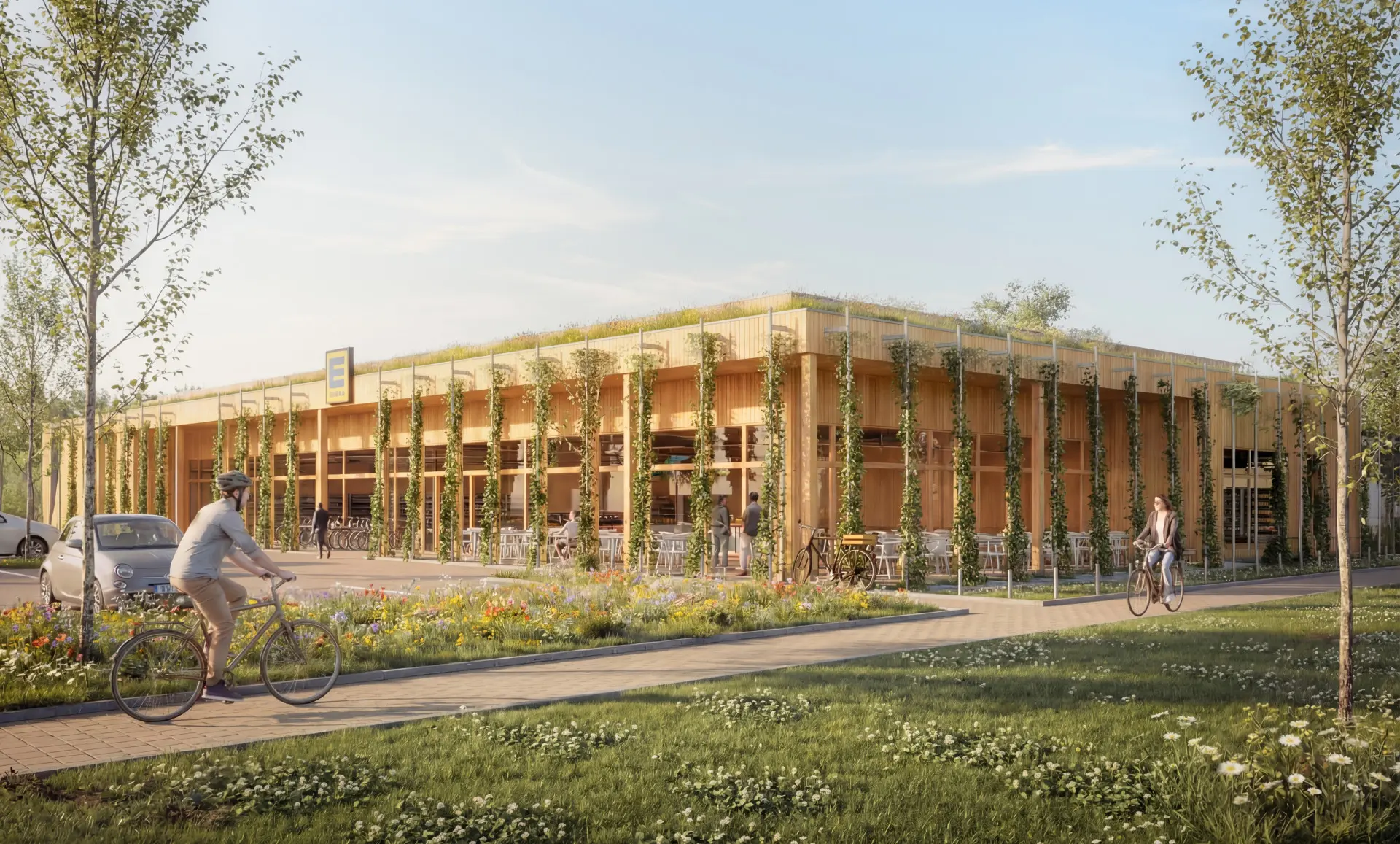 When a Supermarket Becomes a Biotope: How RATISBONA and Hula Earth Bring Nature Back to Retail